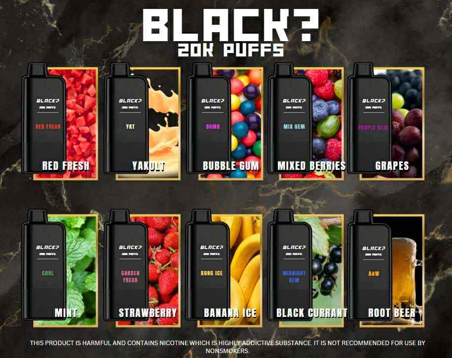 Black? V1 20k Puffs Prefilled Pod