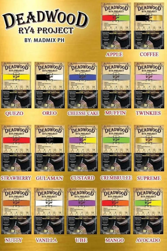 Deadwood Saltnic 30ml 30mg E-Liquid Vape Juice