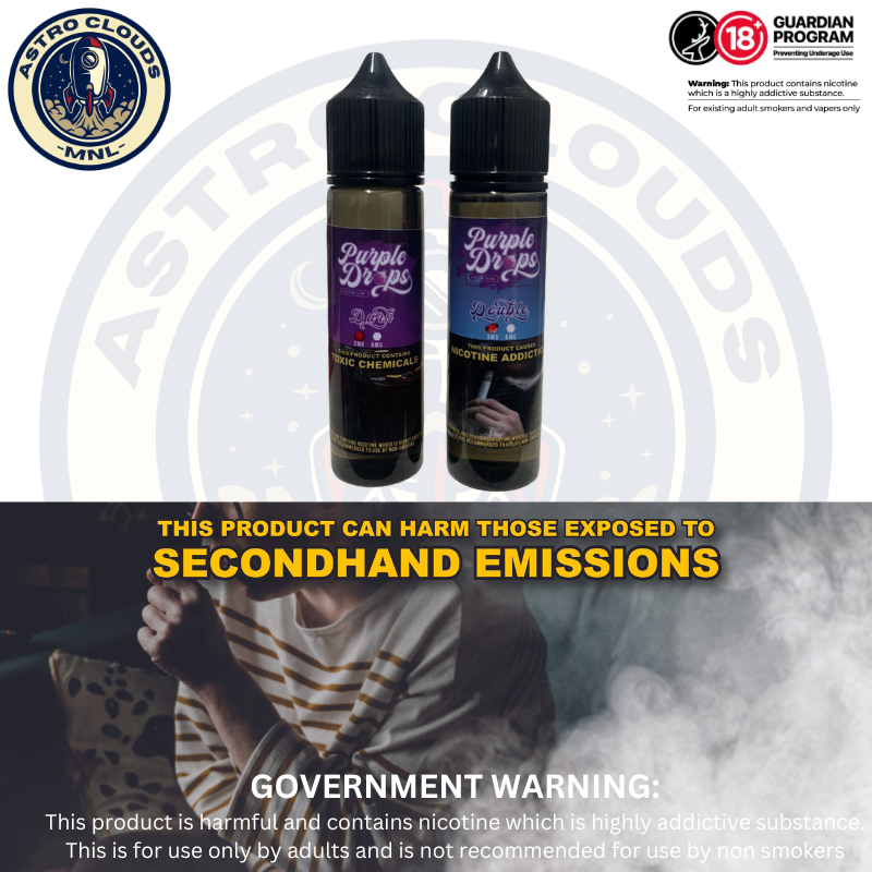 Purple Drops Freebase Pod Formula 60ml E-Liquid Vape Juice