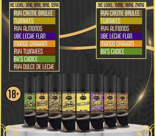 Pastry Vapor Premium 50ml 50/50 E-Liquid Vape Juice