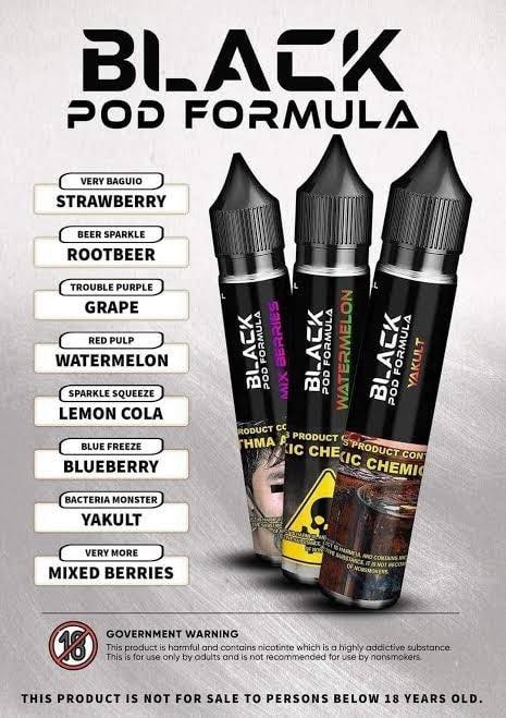 Black Pod Formula BPF 30ml 3% E-Liquid Vape Juice