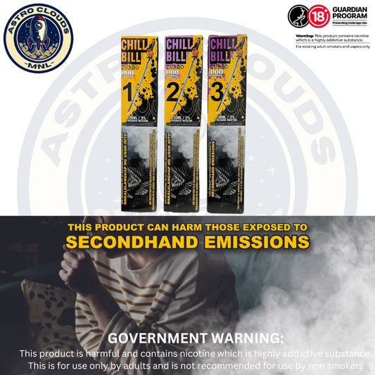 Chill Bill Pod Formula 3% 30ml E-Liquid Vape Juice