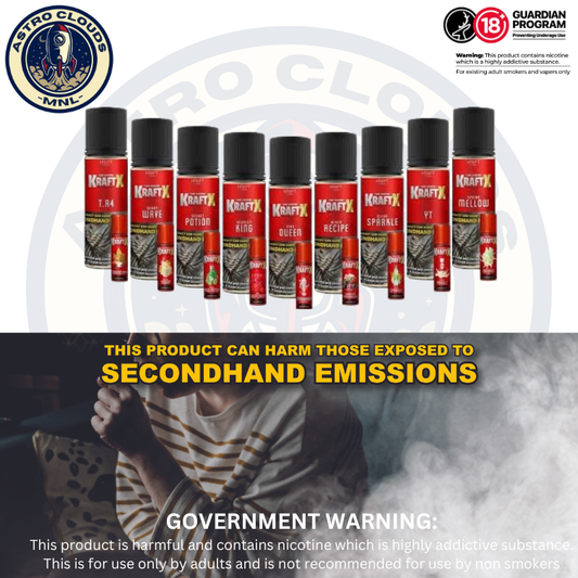 Kraft X Freebase 50ml 70/30 3mg E-Liquid Vape Juice