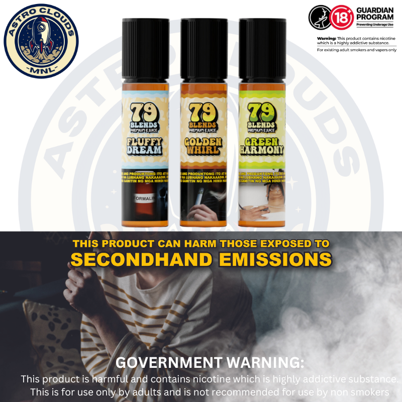 79 Blends 60ml Freebase Pod Formula 50/50 E-Liquid Vape Juice Astro Clouds 79 Blends 60ml Freebase Pod Formula 50/50 E-Liquid Vape Juice Astro Clouds