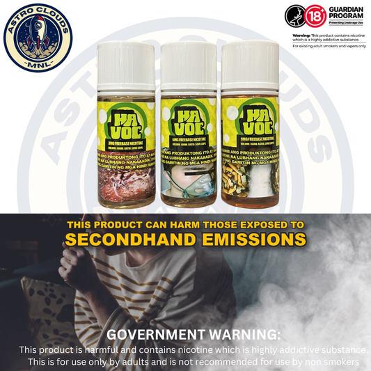 Drizzle Havoc Freebase 100ml 50/50 E-Liquid Vape Juice