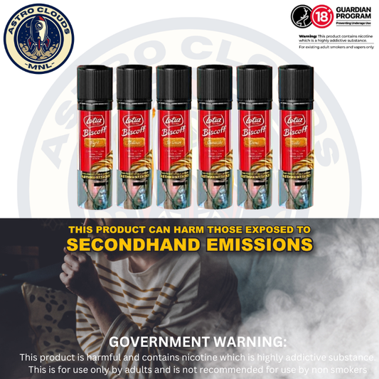 Lotuz Biscoff Freebase 60ml 50/50 E-Liquid Vape Juice