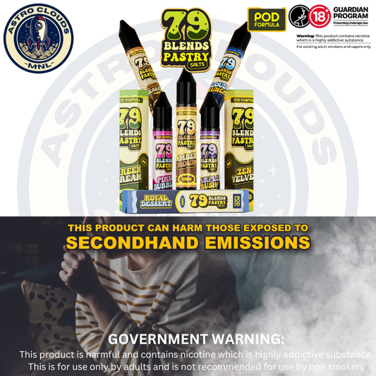 79 Blends Pastry Pod Formula 30mg E-Liquid Vape Juice