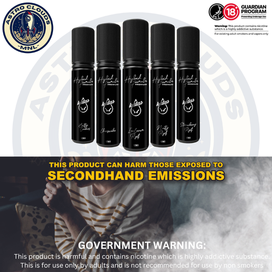 Katas Premium Freebase 60ml 50/50 ratio E-Liquid Vape Juice