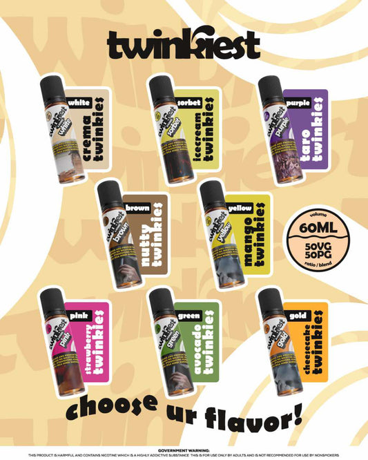 Twinkiest Pod Formula Freebase 60ml 50/50 E-Liquid Vape Juice