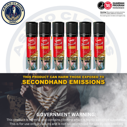 Biscoff Freebase 60ml 50/50 E-Liquid Vape Juice