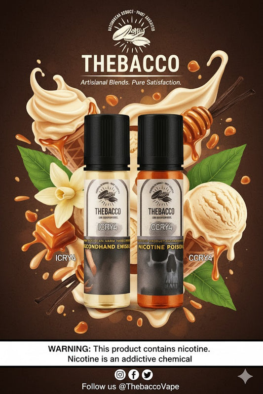 Thebacco Premium Freebase 60ml 60/40 E-Liquid Vape Juice